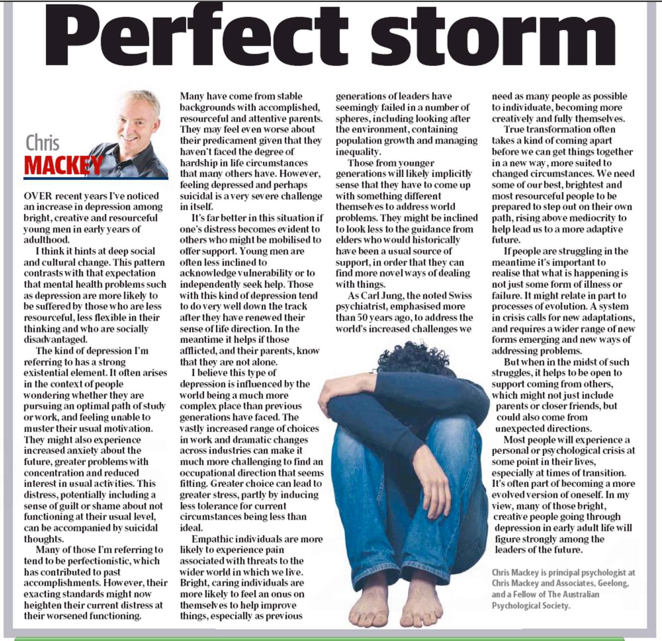 An article by Chris Mackey